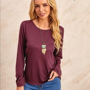 L/S Emery Rose Top Sz. Large